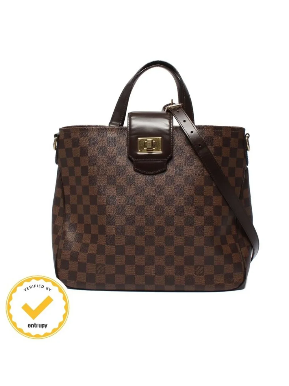 Louis Vuitton 2-Way Shoulder Bag Cabas Rosebery Damier